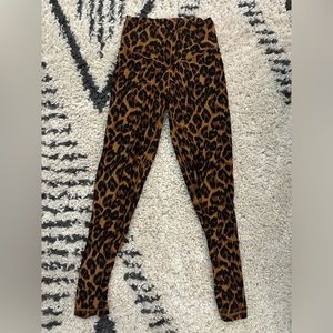 Aerie Offline leopard leggings